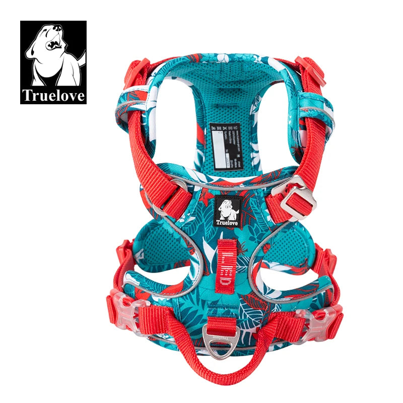 Truelove Dog Harness No Pull Vest Soft Adjustable Safety Harness For Dog Small Large Running Training French Bulldog Front Nylon