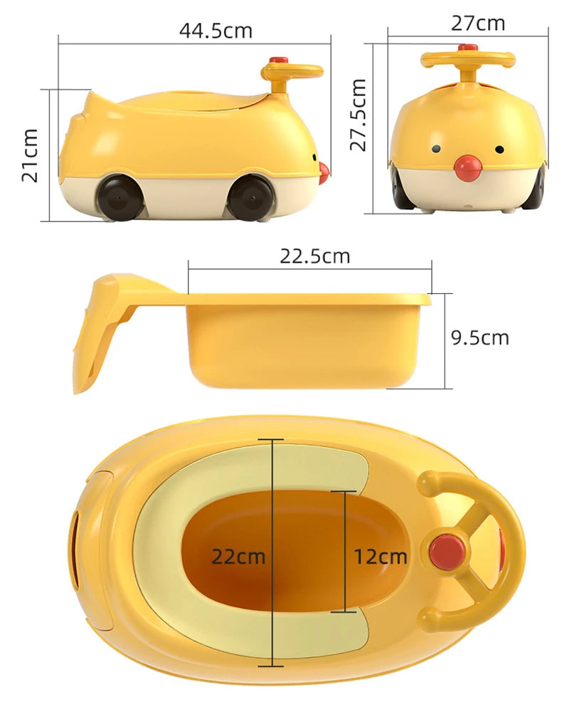 Multifunction Baby Potty Toilet Children's Pot Kids Car Seat Potty Training Girls Boy Toilets Portable WC for Camping Travel