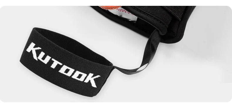KUTOOK Goatskin Leather Ski Gloves Mittens Waterproof Thicken Winter Snow Snowboard Gloves Thermal Warm Skiing Gloves for Men