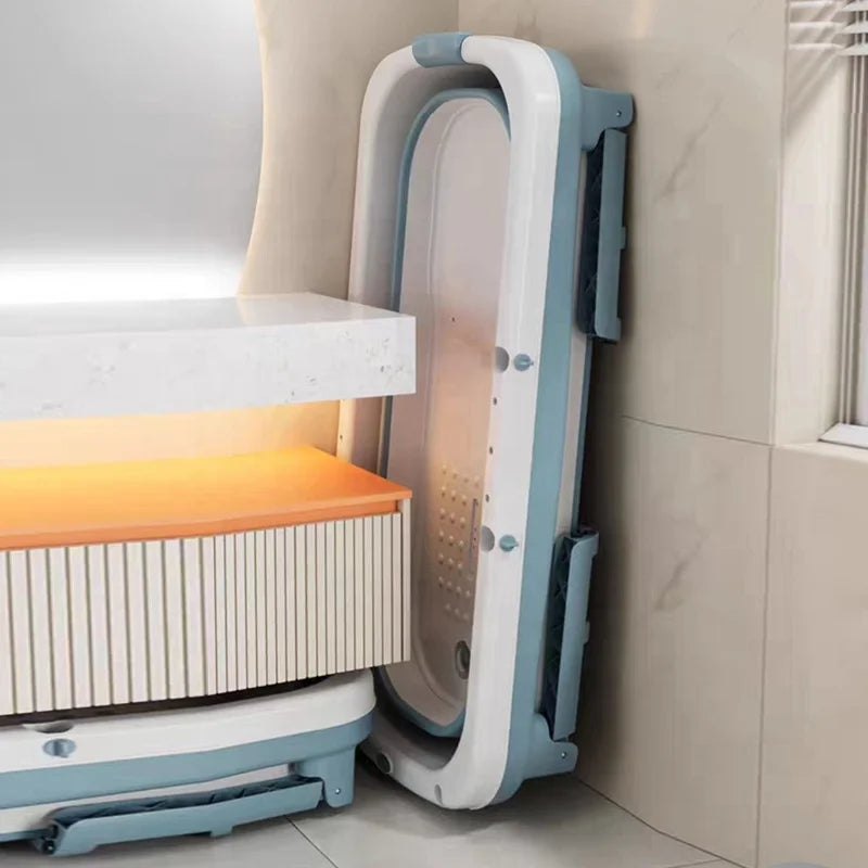 Automatic Heating Tub Foldable Soaking Tub Adult Bathtub Constant Temperature Bath Tub Household Bathtub