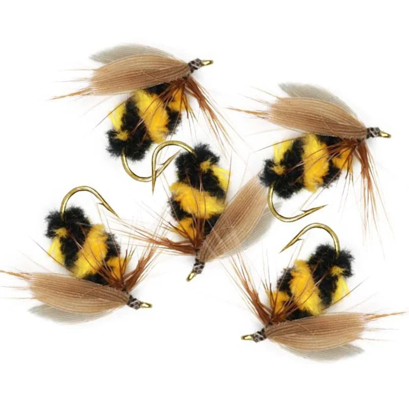 40/78/126Pcs/Box Mixed Styles Fly Fishing Lure Wet/Dry Nymph Artificial Flies Bait Pesca Tackle Trout Carp Kit