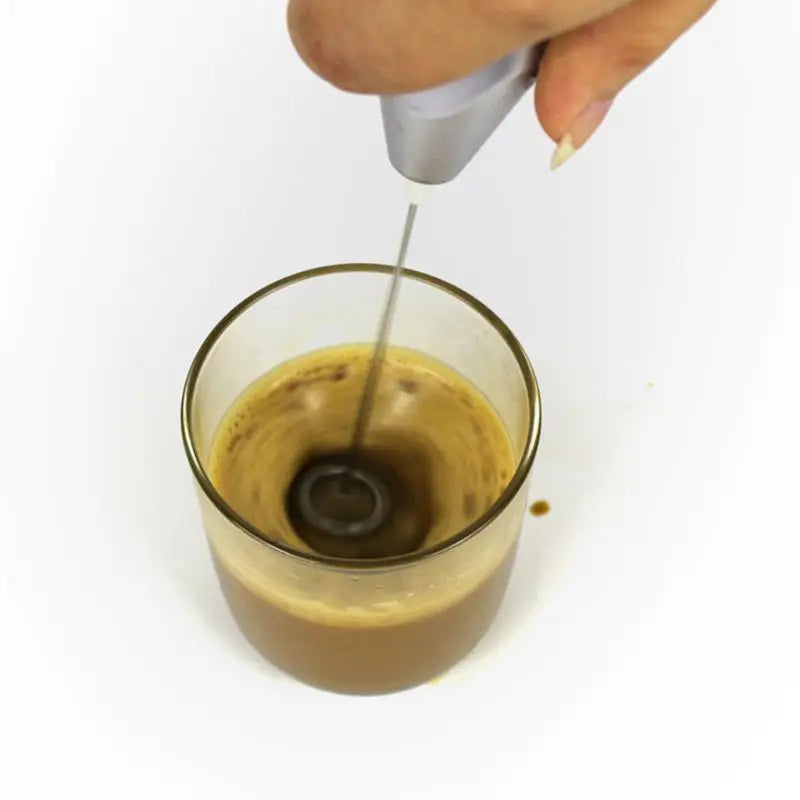 Electric Mixer Milk Beater Double Head Coffee Frother Foamer Machine Stainless Steel For Home Kitchen