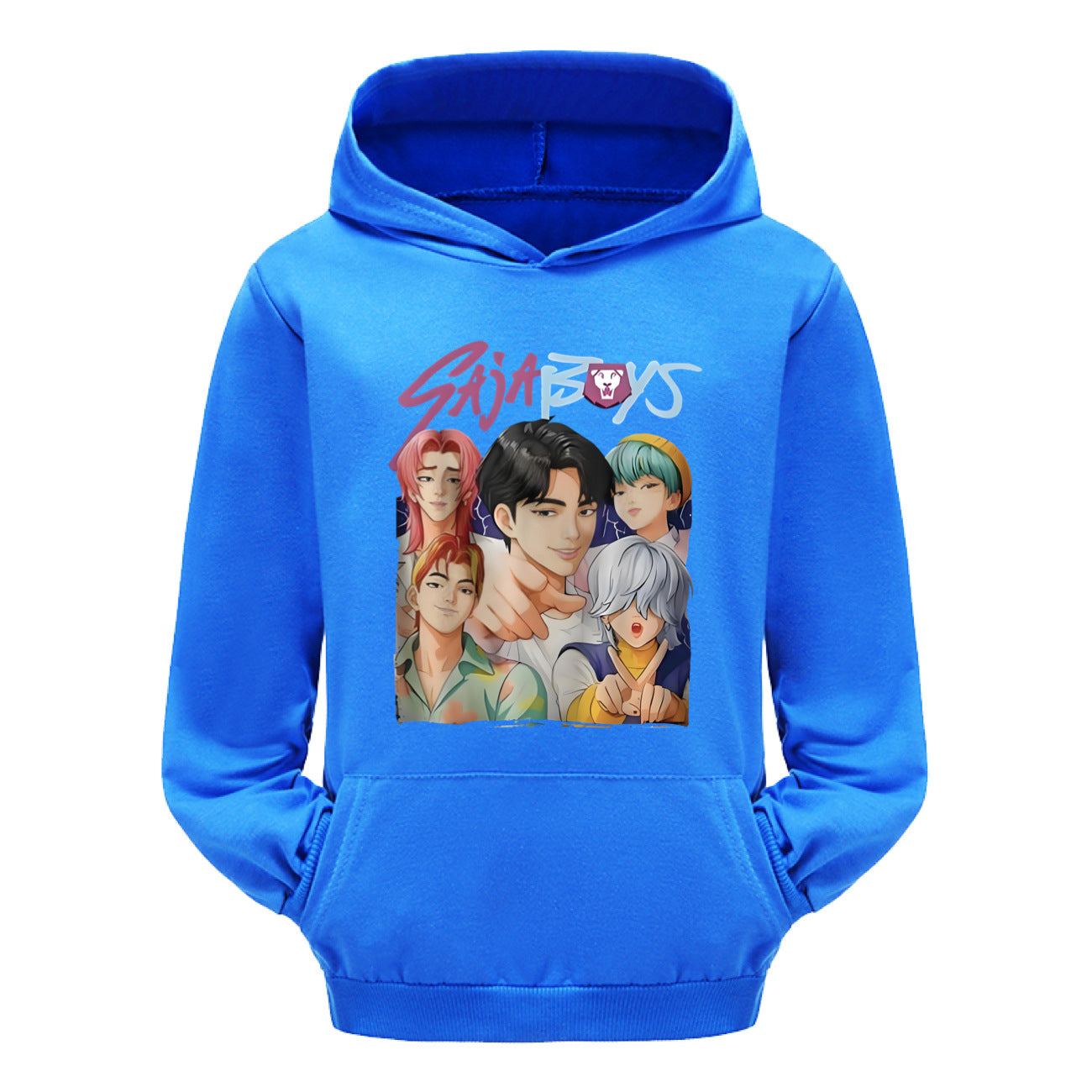 KPop Demon Hunters SAJABOYS Hoodie Kids Clothes Girls Clothing Fashion Teen Boy Clothes Spring Autumn Sweatshirt Children's Tops