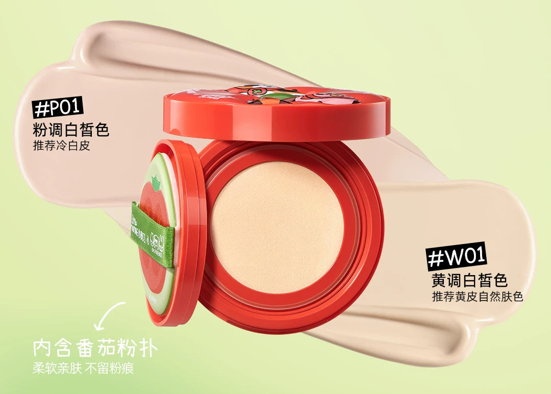 Little Ondine Foundation Air Cushion Cream Cute Carton Xiaoaoting Foundation Makeup Cosmetics