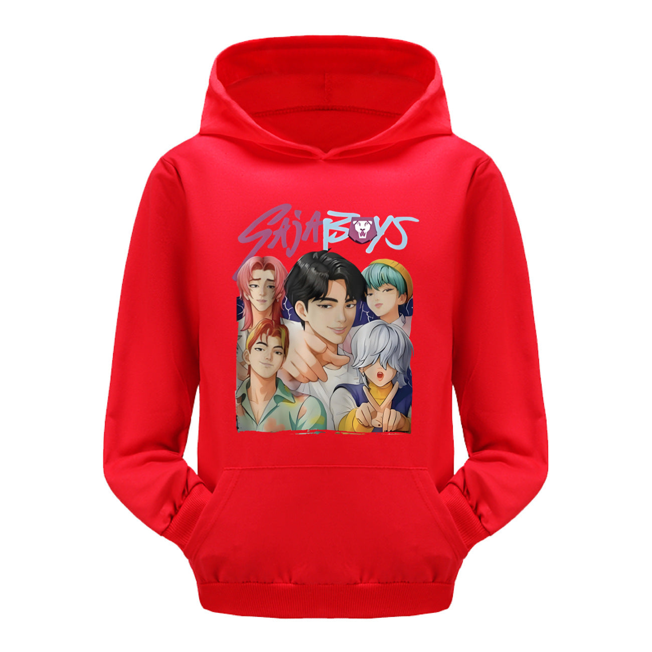 KPop Demon Hunters SAJABOYS Hoodie Kids Clothes Girls Clothing Fashion Teen Boy Clothes Spring Autumn Sweatshirt Children's Tops