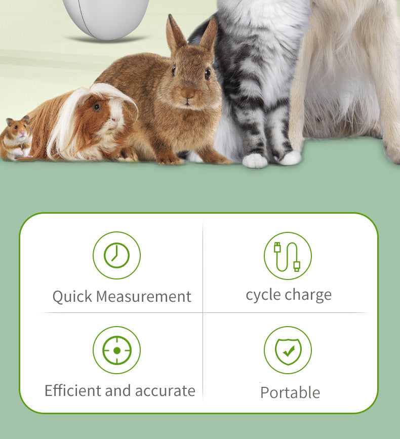 Infrared Pet Dog Cat Ear Thermometer Medical Animal Measuring Electronic Thermometer Non-contact Home Veterinary Equipment Quick