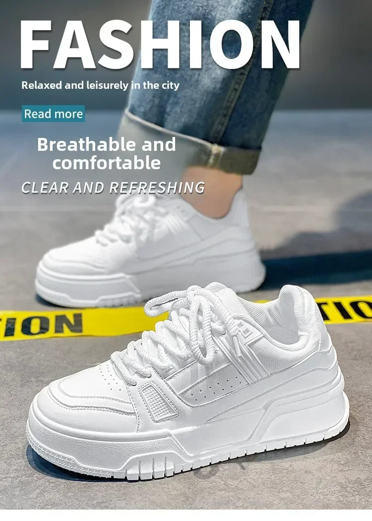Men's Shoes Fashion Platform Sneaker Trend Skateboard Shoes for Men New Casual Sports Running Shoe Tenis Shoes Zapatillas Hombre