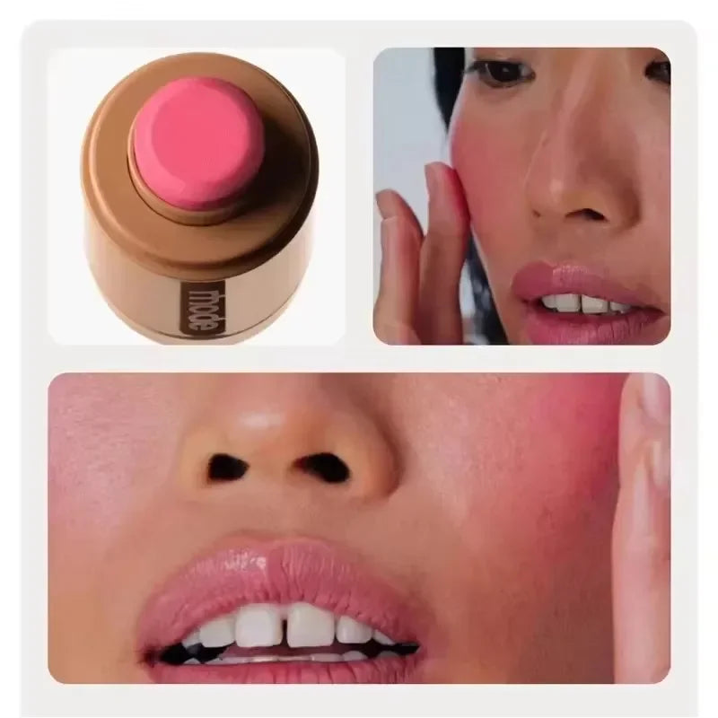 Rhode Skin Pocket Blush Stick Lip Cheek Hydrating Stick Natural Rouge Powder Blusher Cream Lipstick Cheek Teacup Candy Color