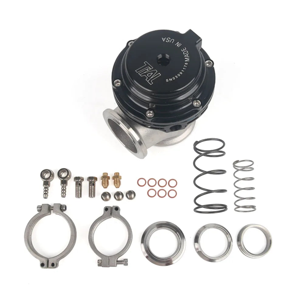 Car Universal 44mm V Band External Wastegate Kit 24PSI Turbo Wastegate For Supercharge Turbo Manifold Car Accessories