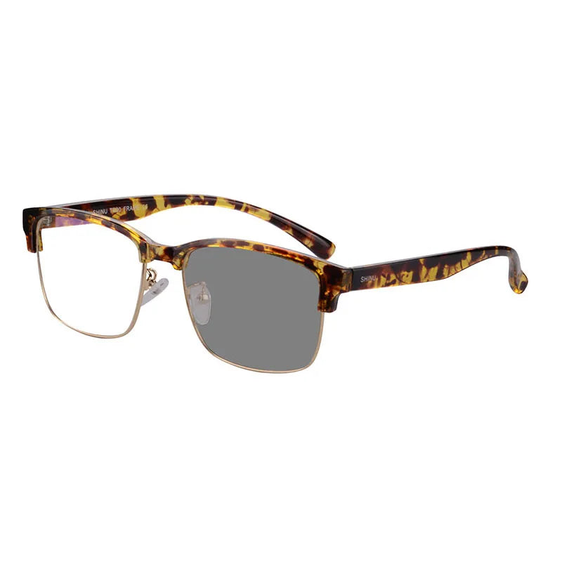 Photochromic Reading Glasses Man Intelligent Glasses Progressive Multifocal Optical Lenses Anti Blue Light Or Radiation Glasses