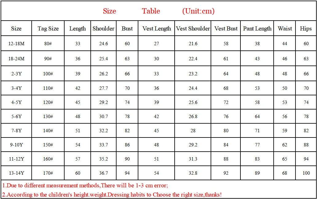 Autumn Winter Children Boys Formal Suit Kids Boys Wedding Suit 1-14Y Teenager Boy Blazer Vest Pant Suit Elegant Boys Kid Costume
