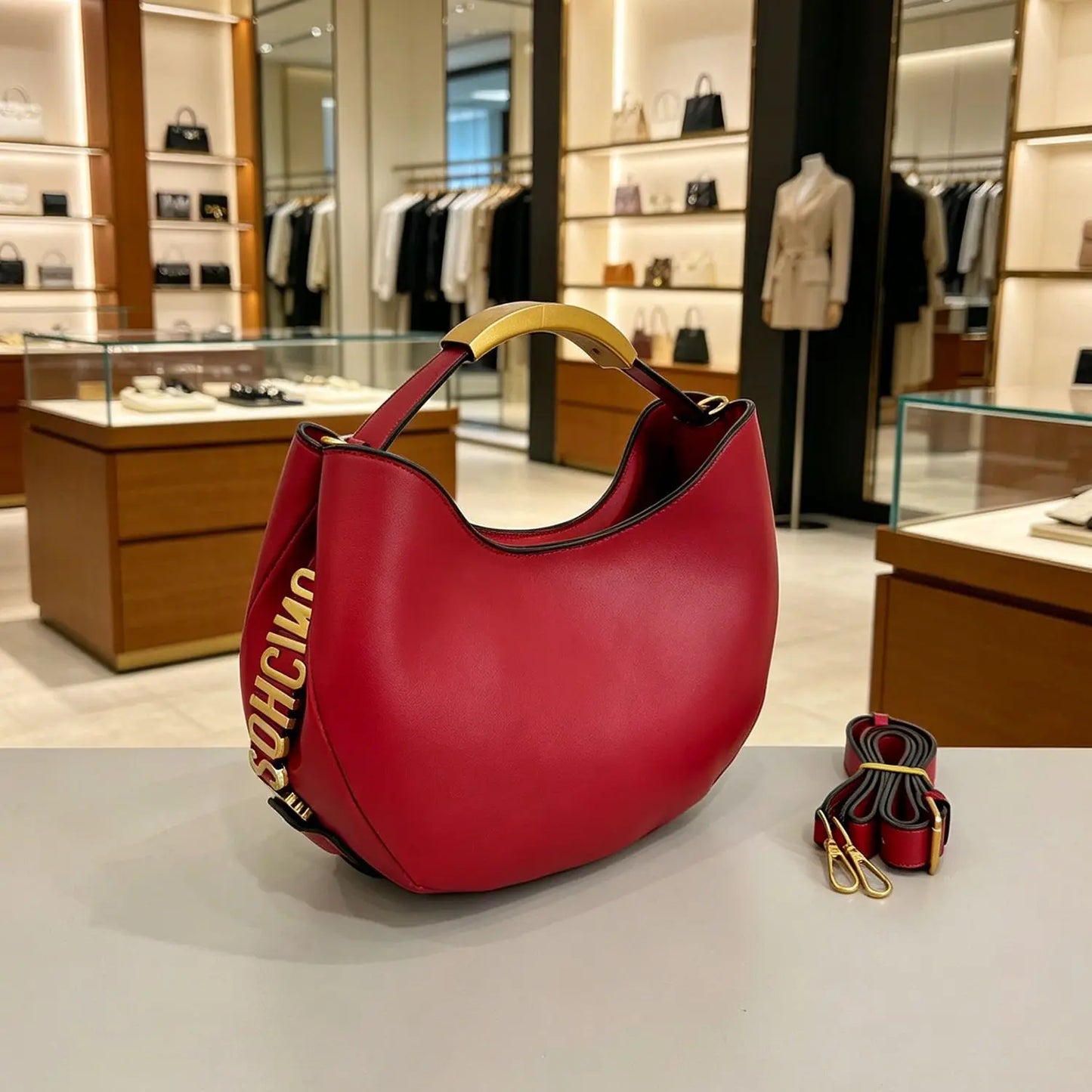 Vintage Designer Inspired Diaper Bag: Elegant Crossbody Handbag For Women With Luxury Look And Large Capacity Tote Function