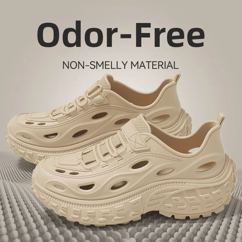 Outdoor Water Shoes Unisex Breathable EVA Clog Summer Sandals Men's Wearable Hiking Shoes Couples Casual round Toe Thongs