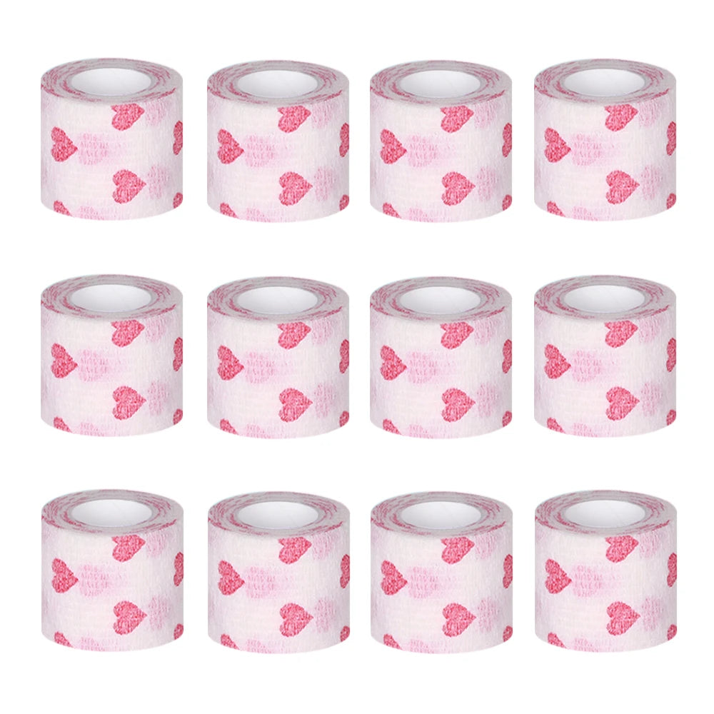 12/3PCS Waterproof Tattoo Grip Tape Covers Self Adhesive Tattoo Grip Bandage Tattoo Machine Grip Covers Tattoo Accessories