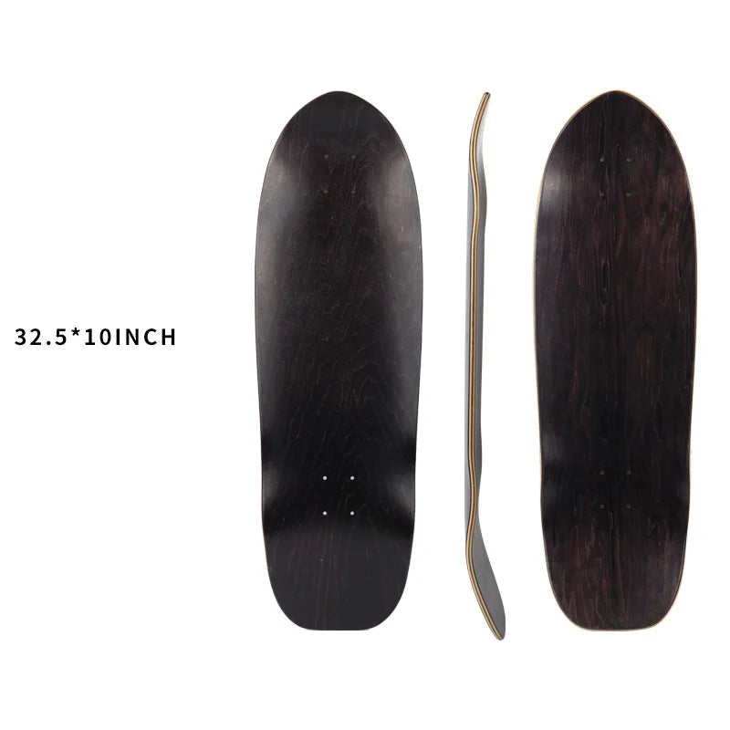 28/30/31/33/36 Inch Skate Board Smooth Maple DIY Skateboard Longboard Blank Land Surfboard Deck Short Board For Outdoor Sports