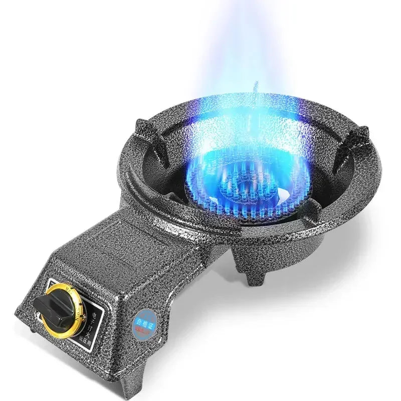 Powerful Gas Stove for Home and Commercial Cooking - Compatible with Natural Gas and LPG AD