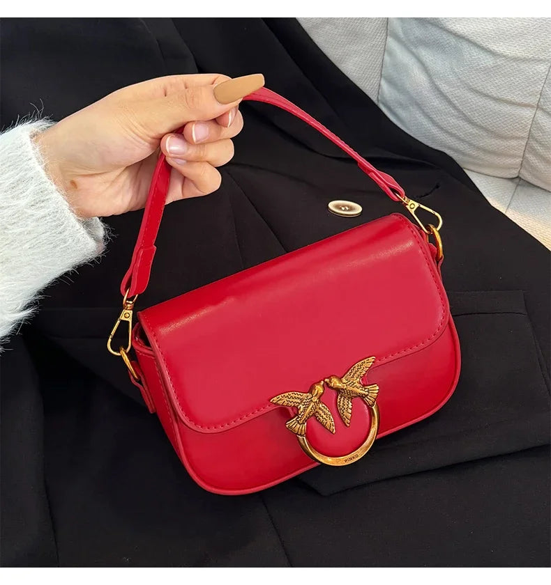2026 Elegant Fashion Luxury Light Luxury Women's Shoulder Crossbody Bag, Designer Original Leather Tote Bag