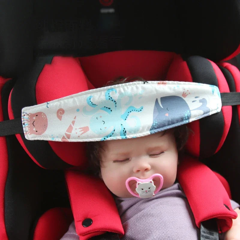 Infant Baby Car Seat Head Support Children Belt Fastening Belt Adjustable Boy Girl Sleep Positioner Baby Saftey Pillows