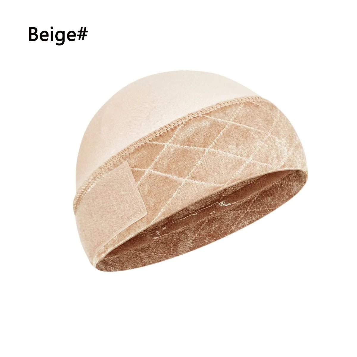 Wig Grip Cap with Silicone Strip Non Slip, 2-in-1 Soft Wig Caps to Hold Wig in Place, Brown Black Beige,Female Headband Wig Cap