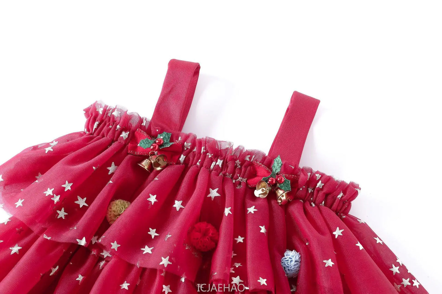 Party Dress New Children Christmas Girls Strapless Princess DressesKids Tulle Cake Gown Clothes Costume Kids Halloween Costume