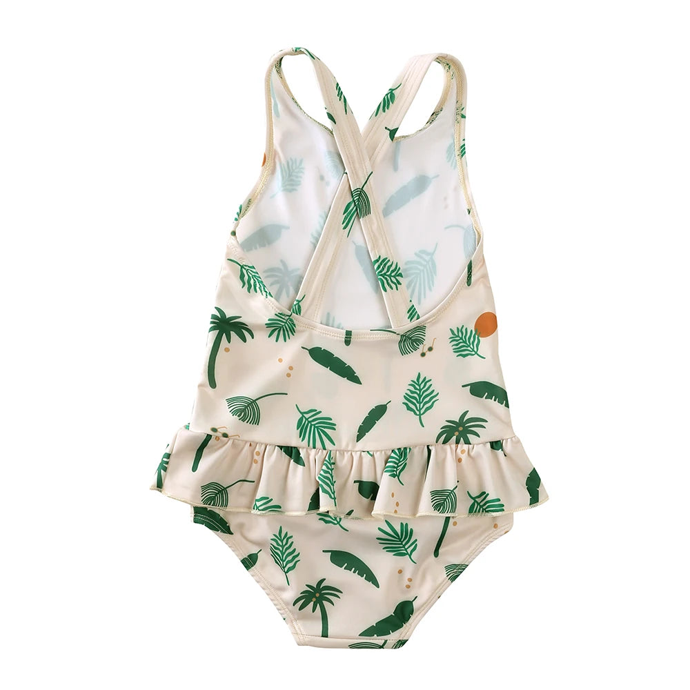 2026 Summer Kids Girls Swim Wears Baby Girl Set Beach Seaside Clothes 9M-8T Sister Swimming Suits Fashion Sunbeach Swimsuit