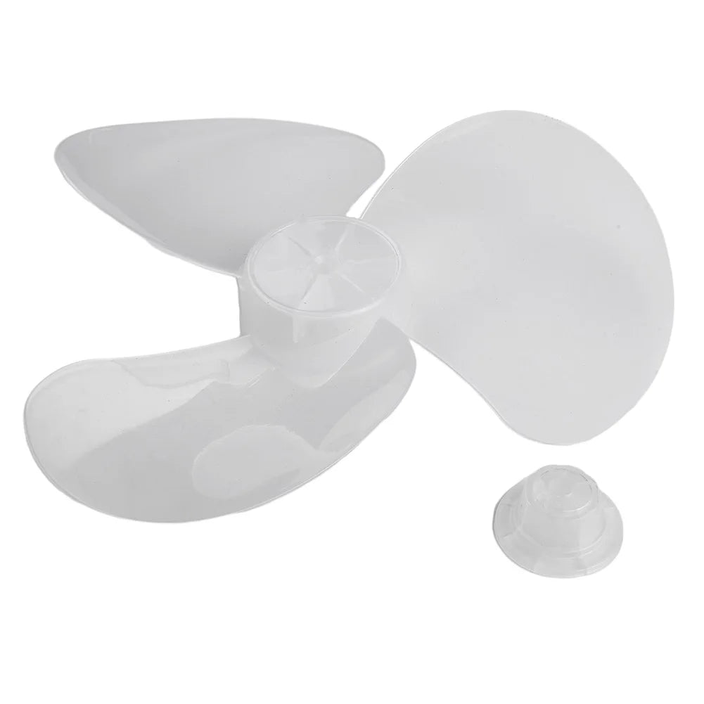 16 Inch 3 Leaves Fan Blades Household Plastic Fan Blade Three Leaves For Standing Pedestal Fan Table Fanner General Accessories