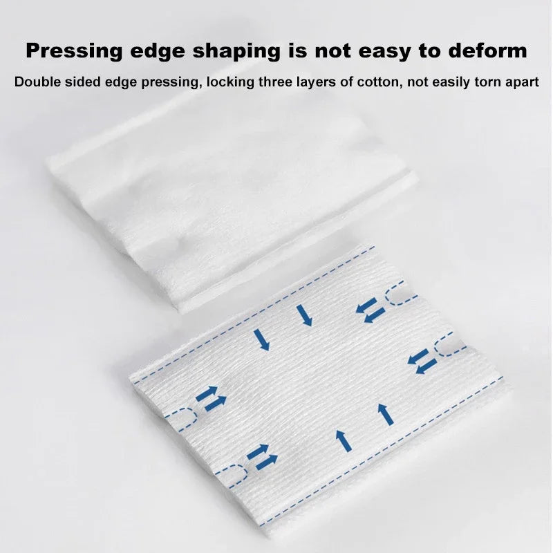 220pcs/bag Disposable Double-sided Makeup Cottons Makeup Remover Cotton Pads Portable Facial Cleaning Cotton Pad Skin Care Tool