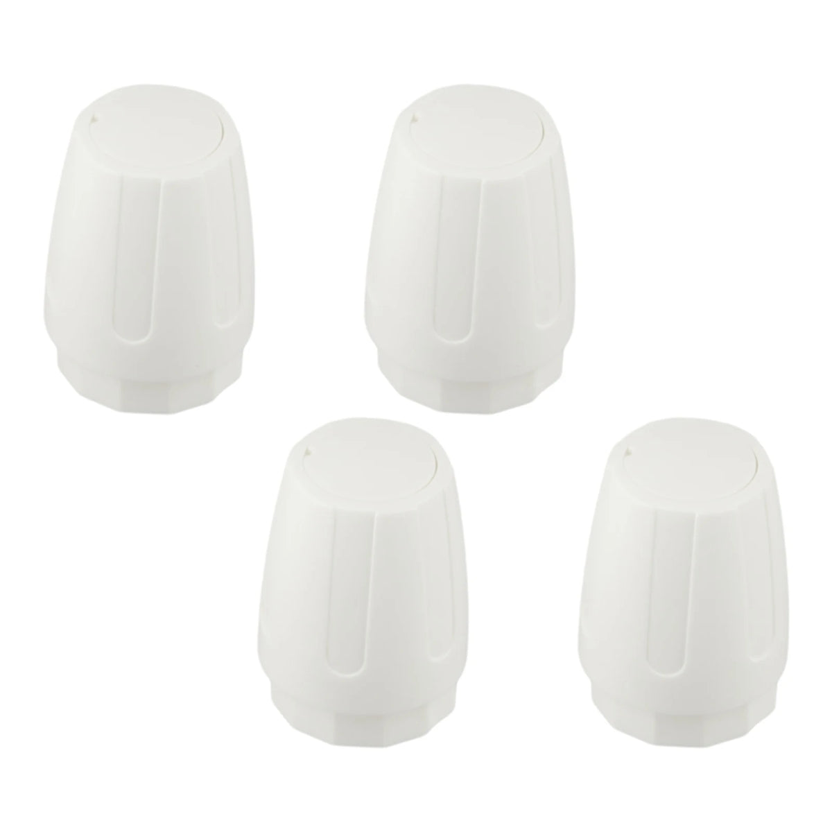 4pcs Radiator Valve Cap Floor Heating Manifold Hand Wheel Switch Replacement Valve Cover Auto Temperature Control Valve Switch