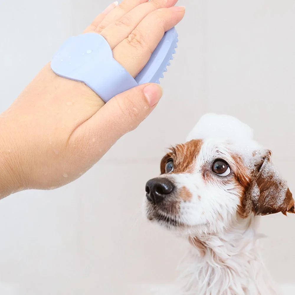 Pet Hair Brush for Cats and Dogs, Grooming Tool for Hair Combing, Deep-Clean Stains in Fur, Essential Pet Supplies