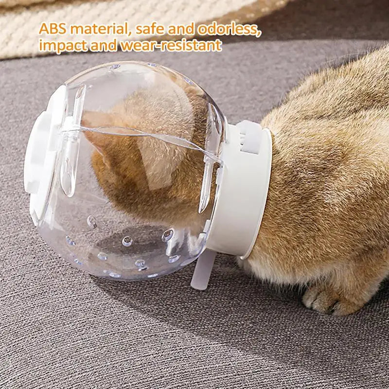Cat Muzzle With Nail Clippers Trimmer Set Large Cat Astronaut Helmet Cat Grooming Mask Anti Bite Breathable Muzzle For Grooming