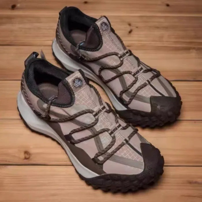 Waterproof Non-Slip Hiking Mountaineering Shoes Men's Women's Outdoor Rubber Sole Low Top EVA Breathable Trekking Shoes