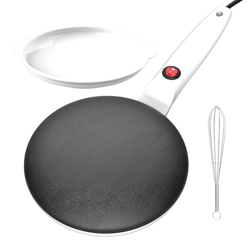 110V/220V Electric Crepe Maker Pie Baking Pan Non-stick Pancake Cooking Machine Chinese Spring Roll Pizza Griddle Cooker EU US