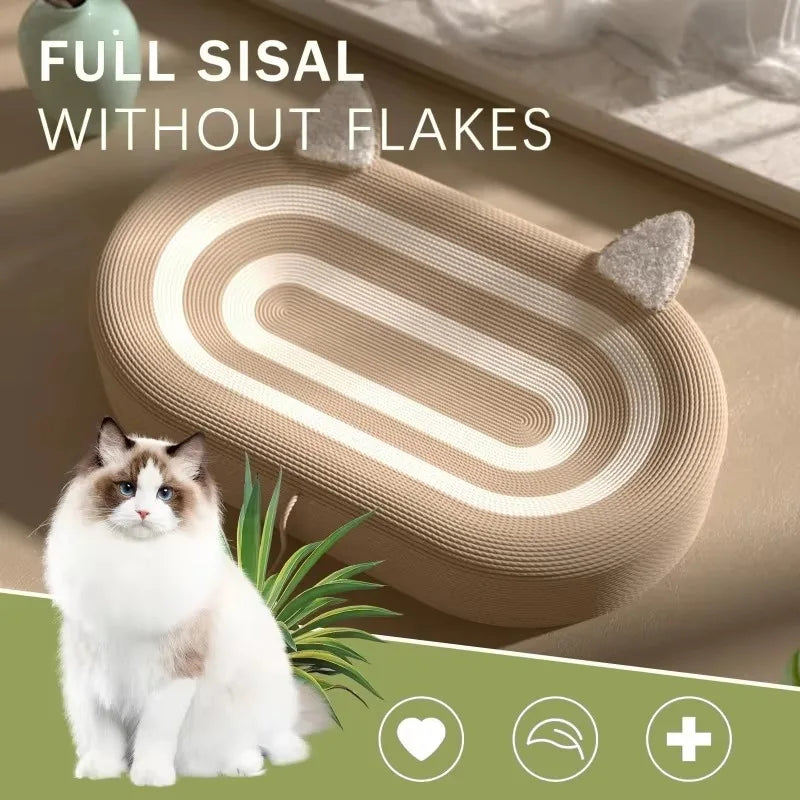Cat Scratching Nest, Household Multifunctional Sisal Cat Scratching Board Sofa Bed Dual-purpose Scratch-resistant Large Cat Bed