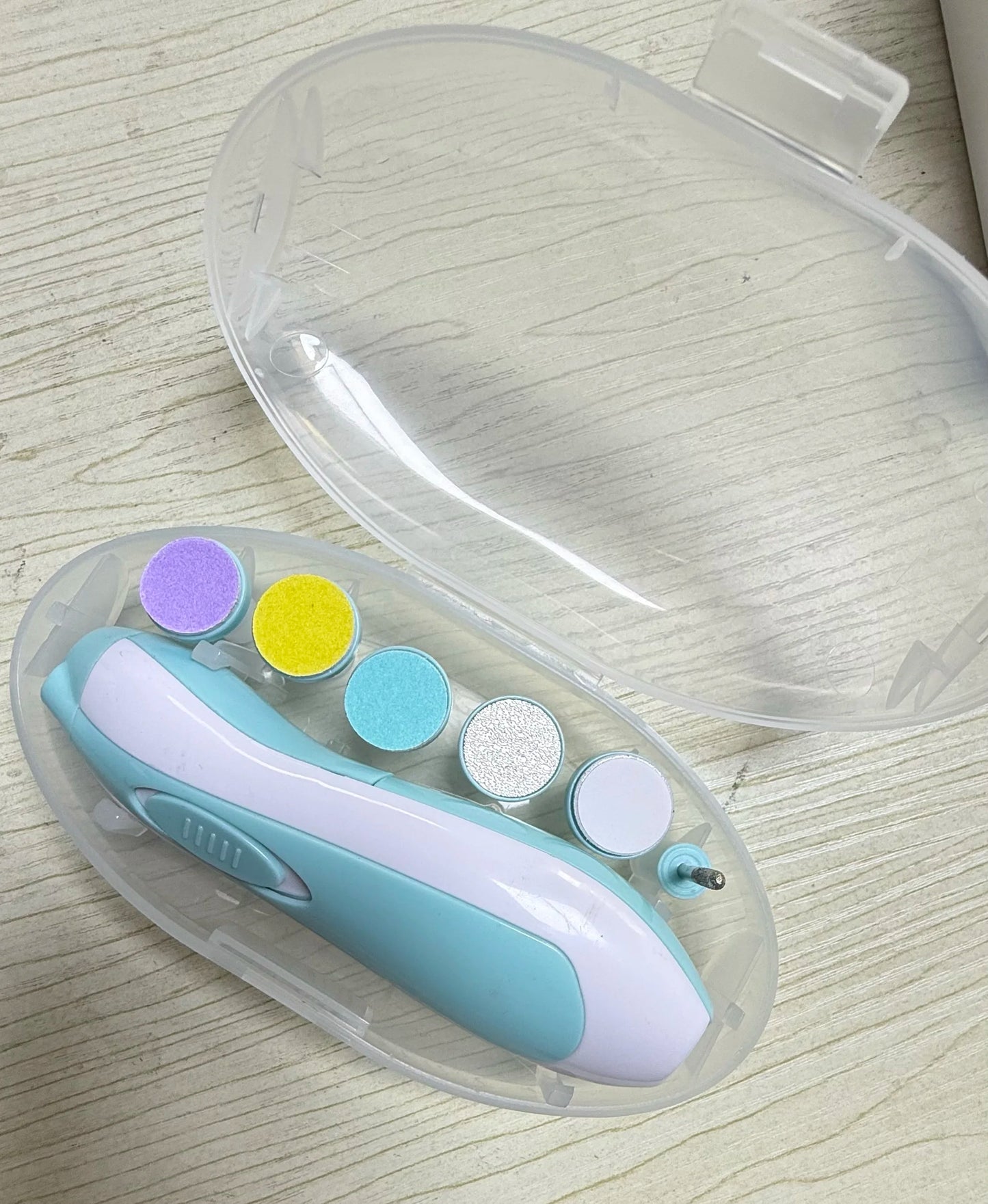 Baby Electric Nail Trimmer Kid Nail Polisher Tool Baby Care Multifunctional Fingernail Cutter Trimmer Infant Manicure Set