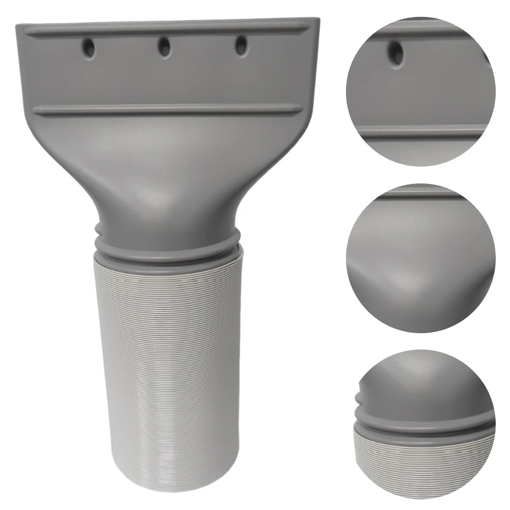 15CM Flat Mouth Joint Exhaust Hose Adapter Portable Mobile Air Conditioner Exhaust  Hose Window Duct Pipe Hose Connector Nozzles