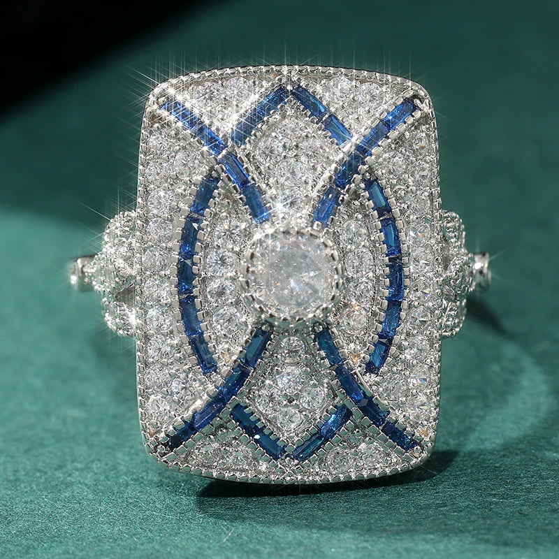 Exquisite Jewelry Accessories Suitable for Women Various Occasions Perfect Fashion Sparking Synthetic Zirconia Anniversary Gifts