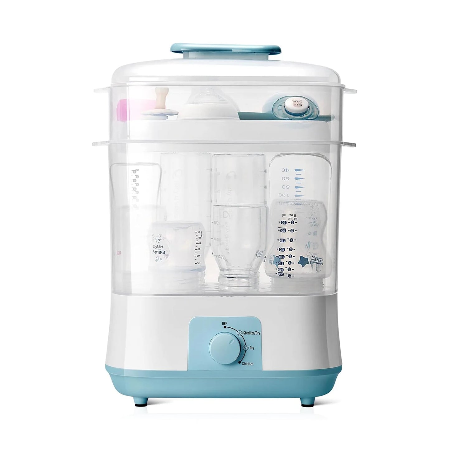 Baby Electric Steam Sanitizer Newborn Feeding Bottle Sterilizers Dryer Heater Large Box Steamer HighTemperature Sterilization