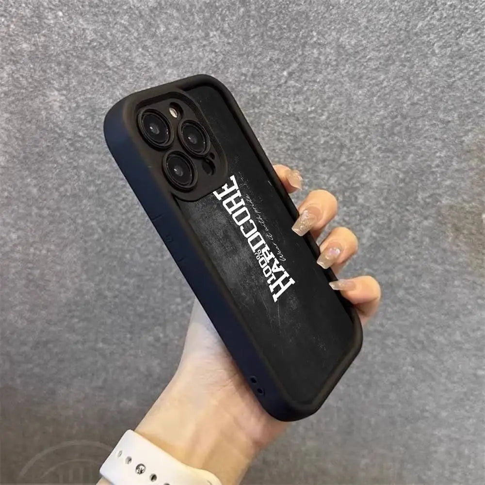 100 Hardcore Dog To The Bone Phone Case For IPhone 17 16 15 14 13 12 11 Pro Max Mini Plus Soft TPU Back Cover