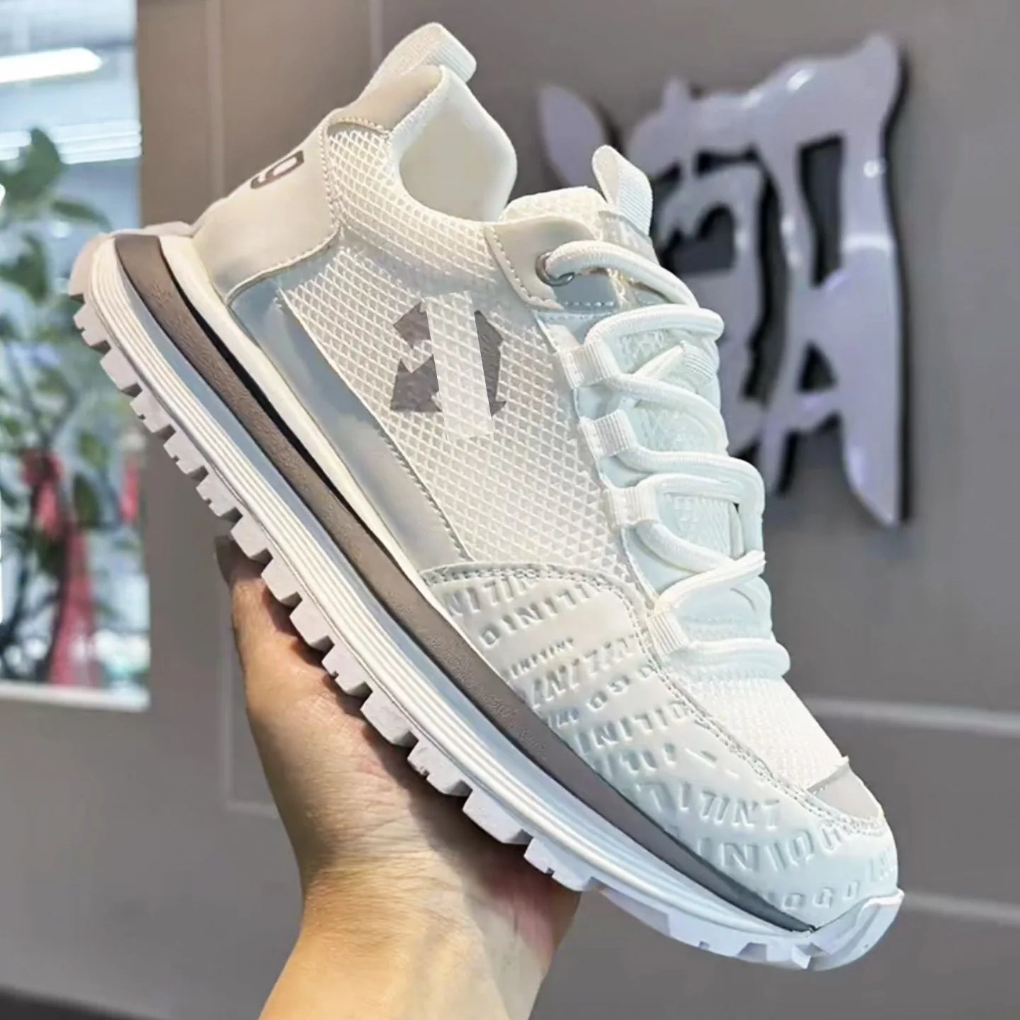 Chunky Sneaker Men Designer Retro Soft Sole Sport Shoes Fashion Casual Leather Fabric Breathable Height Increased Platform Shoes