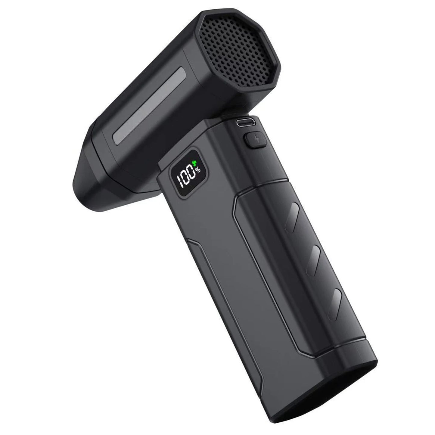  Compressed Air Duster 5-Speed Handheld Portable Dust Blower Electric Dryer Screen Display Rechargeable 100000RPM Powerful Tool