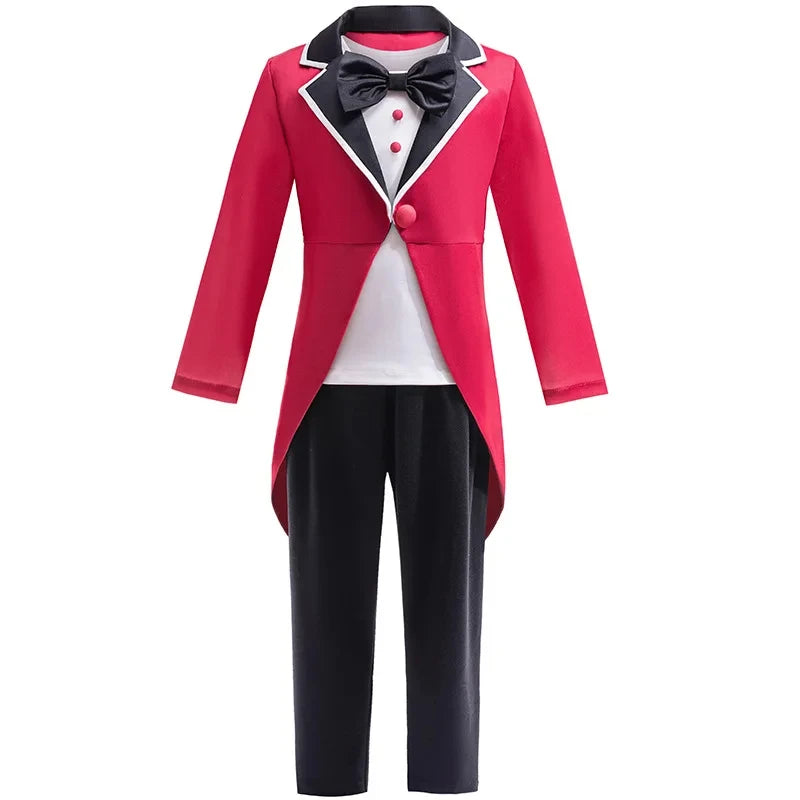 The Amazing Digital Circus Cosplay Costume Halloween Cartoon Circus Pomni Jax Ragatha Caine Jumpsuit Outfits Party Outfit