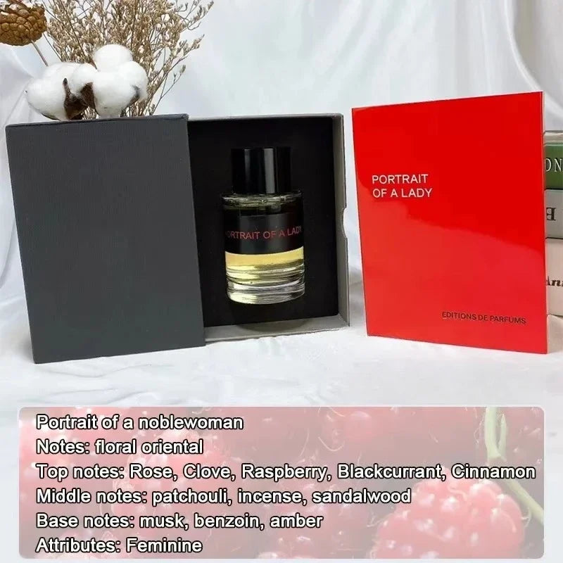100ML Classic Luxury Perfume Sexy alluring rose fragrance Noble and elegant patchouli Intellectual and understated vanilla root
