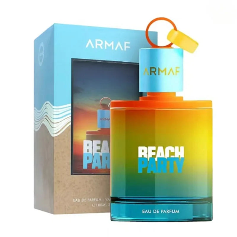 Beach Party Perfume 100ml Unisex Fresh Tropical Fruity Aquatic Fragrance Grapefruit Guava Woody Long Lasting Summer Scent
