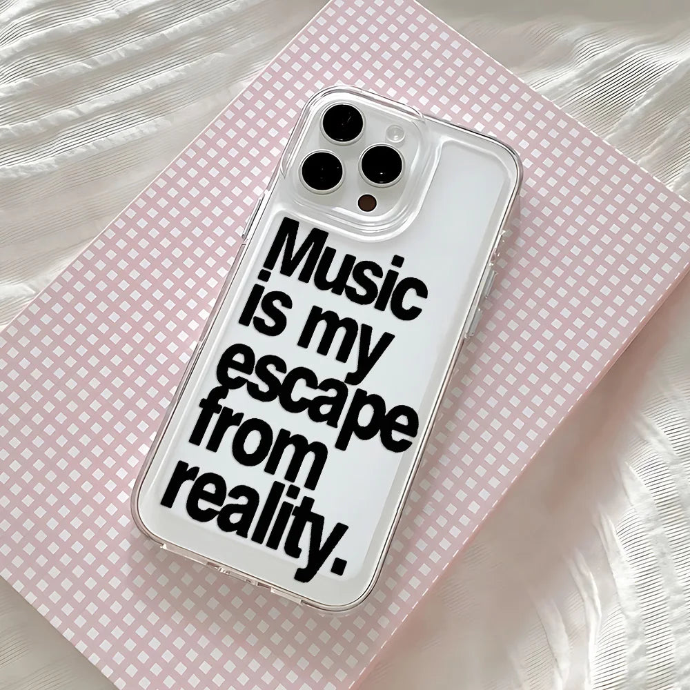Hot GIRLS LOVE MY SWAG Phone Case For iPhone 17 16 16e 15 14 13 12 11 Mini Pro Max X XR XSMax 8 Air Plus Transparent Back Cover