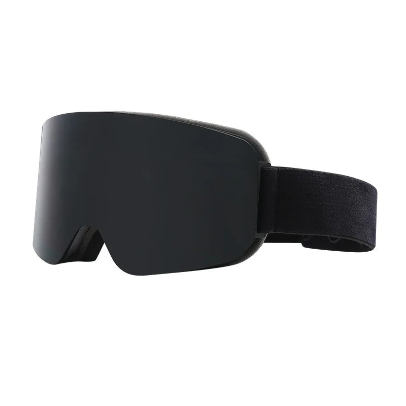 Adult Ski Snowboard Goggles Unisex Double Anti-Fog UV400 Cylindrical Lens Skiing Eyewear Mask Snow Protection over Glasses
