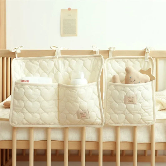 Baby Crib Organizer Hanging Storage Bag Stroller Bag Diaper Diaper Baby Bottle Baby Toy Storage Bag Portable Bottle Diaper Toy