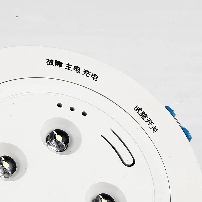 Recessed Mounted 4Leds 5W Emergency Lamp 90minutes Duration IP30 Fire-retardant LED DownlIghts