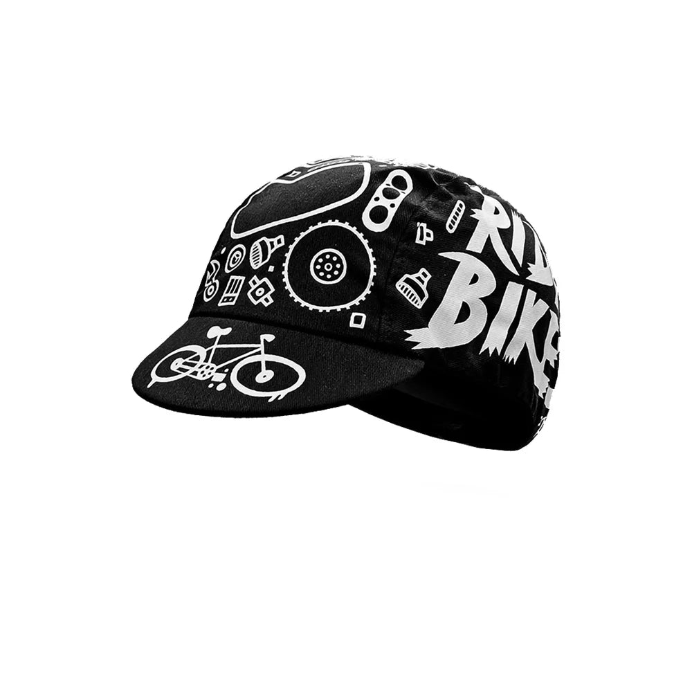 New Style Cycling Caps Summer Breathable Sports Bicycle Hats Quick Dry Polyester Black Blue Hats Classical