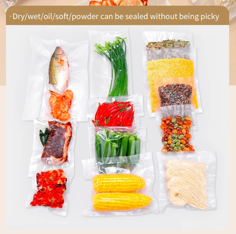 Multifunctional portable wireless vacuum sealer powerful suction Automatic food sealing machine USB Rechargeable Food Bag Sealer