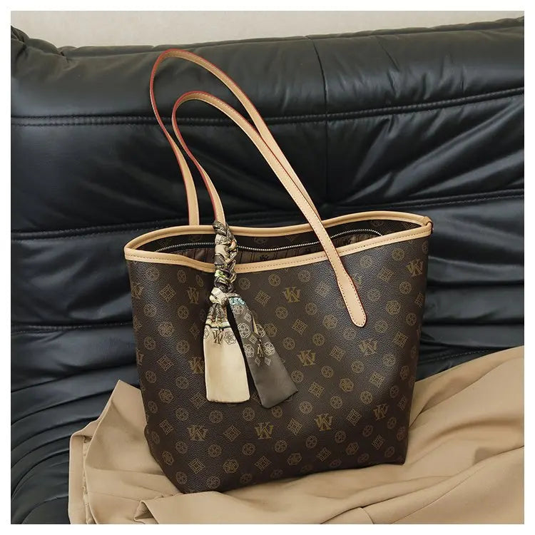Stylish Designer Party Diaper Bag For Women Luxury Leather Tote Large Capacity Elegant Crossbody Handbag For Evening Outings